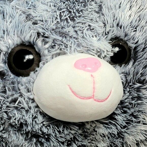 JUSTICE Kellytoy Large Gray Striped Kitty Cat Tabb - Picture 4 of 8